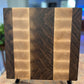 Black Walnut and Hard Maple end grain cutting board