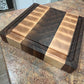 Black Walnut and Hard Maple end grain cutting board