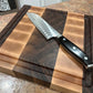 Black Walnut and Hard Maple end grain cutting board